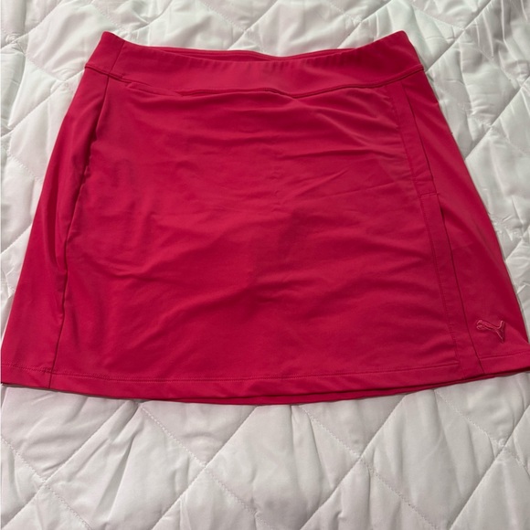 Puma Pink Mini A-Line Ladies Skort for Casual Sport Activities Size Small - Picture 1 of 11